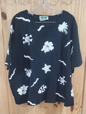 Vintage Coconut Bay Tropical Shirt